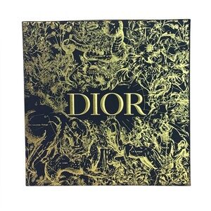 Dior Luxury Gift Box Empty Black & Gold Decorative Storage Box | Authentic